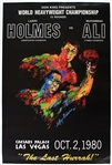 1978-80 Muhammad Ali World Heavyweight Champion Fight Posters - Lot of 4