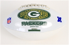 2003 Josh Bidwell Green Bay Packers Signed Football (JSA)