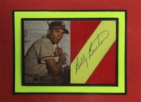 1950s-1960s Billy Bruton Milwaukee Braves Photos, Trading Cards, Signed Baseball, and more (Lot of 50+)(JSA)