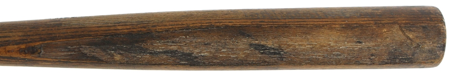1916-21 H&B Louisville Slugger Professional Model Game Used Bat (MEARS LOA) Sidewritten w/ Postage Label