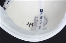 2011 (July 4) Blake Beavan Seattle Mariners Game Worn & Stripes Cap (MEARS LOA/MLB Hologram)