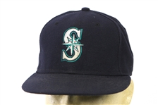 2011 Trayvon Robinson Seattle Mariners Game Worn Cap (MEARS LOA/MLB Hologram)