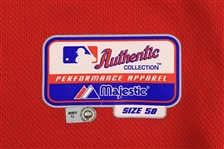 2010 (May 7) Justin Smoak Texas Rangers Game Worn Alternate Jersey (MEARS LOA/MLB Hologram)