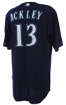 2013 Dustin Ackley Seattle Mariners Game Worn Alternate Jersey (MEARS LOA/MLB Hologram)