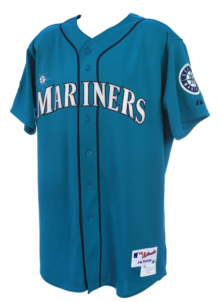 2011 (Aug 12/Sep 12) Trayvon Robinson Seattle Mariners Game Worn Alternate Jersey (MEARS LOA/MLB Hologram)