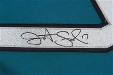 2011 (June 3) Justin Smoak Seattle Mariners Signed Game Worn Alternate Jersey (MEARS LOA / JSA / MLB Hologram) Home Run Jersey