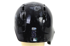 2012-13 Seatlle Mariners Game Worn Batting Helmets - Lot of 8 w/ Justin Smoak, Michael Saunders, Brad Miller & More (MEARS LOA/MLB Holograms)