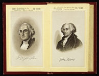 1841 Presidents of the United States Accordion-Fold Booklet