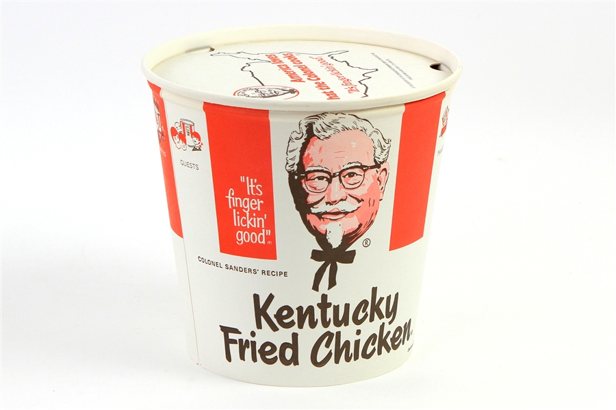 1969 Kentucky Fried Chicken Bucket w/ Lid
