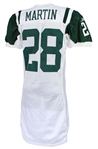2003 Curtis Martin New York Jets Road Jersey (MEARS A5)