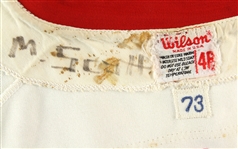 1973-81 Fergie Jenkins Texas Rangers Tribute Jersey (MEARS LOA)