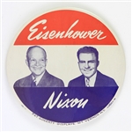 1953-1961 Dwight D. Eisenhower & Richard Nixon 9" Pat Gogerty Display 