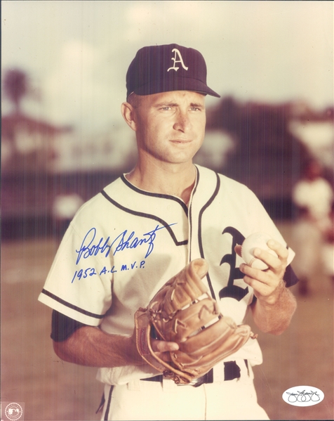 1949-54 Bobby Shantz Philadelphia Athletics Signed 8" x 10" Photo (*JSA*)