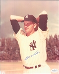 1951-55 Bob Wiesler New York Yankees Signed 8" x 10" Photo (*JSA*)