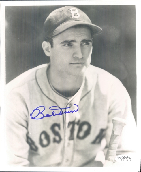 1937-51 Bobby Doerr Boston Red Sox Signed 8" x 10" Photo (*JSA*)