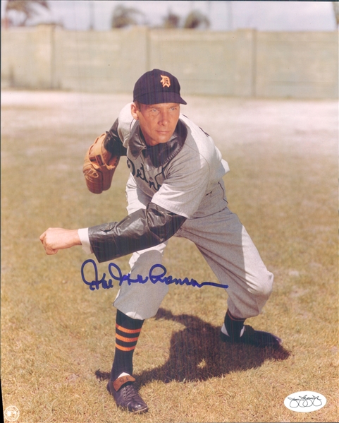 1939-53 Hal Newhouser Detroit Tigers Signed 8" x 10" Photto (*JSA*)