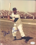 1949-55 Monte Irvin New York Giants Signed 8" x 10" Photo (*JSA*)