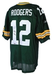 2010s Aaron Rodgers Green Bay Packers Signed Jersey (Upper Deck Authentication)