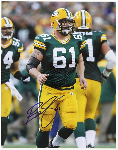 2008-2017 Brett Goode Green Bay Packers Signed 11"x 14" Photo (JSA)