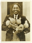 1948 Albert Perera w/ Coconuts 6x8 Photo
