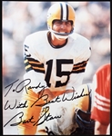 1956-1983 Bart Starr Green Bay Packers Signed 8x10 Photo (JSA)