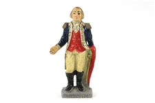1900s George Washington Cast Iron Bank 