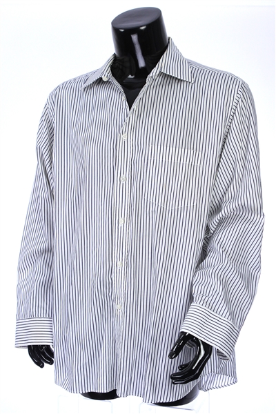 2000s William Shatner Worn Viyella Long Sleeve Button Up Shirt (Shatner LOA/MEARS LOA)