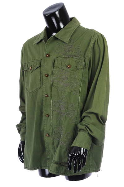 2000s William Shatner Worn Brand Z Long Sleeve Button Up Shirt (Shatner LOA/MEARS LOA)
