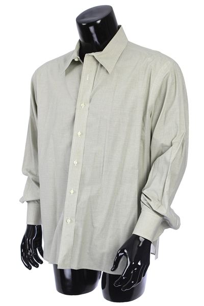 2000s William Shatner Worn Royal Classic Long Sleeve Button Up Shirt (Shatner LOA/MEARS LOA)