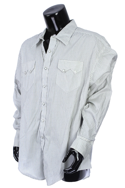 2000s William Shatner Worn Rockmount Ranch Wear Long Sleeve Snap Up Shirt (Shatner LOA/MEARS LOA)
