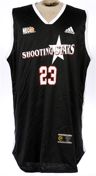 2001-03 LeBron James Northeast Ohio Shooting Stars AAU Uniform (MEARS A5)