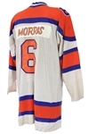 1974-75 Bill Morris Edmonton Oilers Game Worn Home Jersey (MEARS A10)