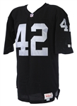 1992 Ronnie Lott Los Angeles Raiders Preseason Home Jersey (MEARS LOA) 