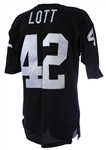 1992 Ronnie Lott Los Angeles Raiders Preseason Home Jersey (MEARS LOA) 