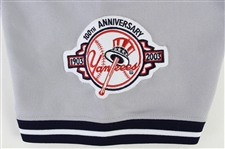 2003 Derek Jeter New York Yankees Game Worn Road Jersey (MEARS A10/Steiner)