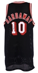1997-98 Tim Hardaway Miami Heat Signed Road Jersey (MEARS A10/JSA/Locker Room Attendant Letter)