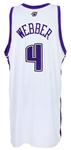 2004-05 Chris Webber Sacramento Kings Home Jersey (MEARS A5)