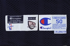1998-99 Keith Van Horn New Jersey Nets Signed Road Jersey (MEARS A5/Beckett Holo)