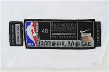 2018 (Feb 27/Mar 1) Spencer Dinwiddie Brooklyn Nets Game Worn Association Jersey (MEARS A10/Steiner)