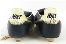 1984-89 Dwight Gooden New York Mets Signed Game Worn Nike Cleats (MEARS LOA/JSA)