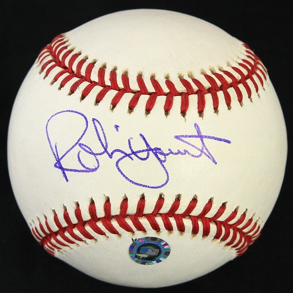 2002 Robin Yount Milwaukee Brewers Signed OML Selig County Stadium 1953-2000 Baseball (JSA/MLB Hologram)