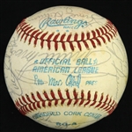 1977 Chicago White Sox Team Signed OAL MacPhail Baseball w/ 25 Signatures Including Larry Doby, Minnie Minoso, Wilbur Wood & More (JSA) 