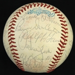 1977 Chicago White Sox Team Signed OAL MacPhail Baseball w/ 25 Signatures Including Larry Doby, Minnie Minoso, Wilbur Wood & More (JSA) 