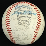 1976 Chicago Cubs Team Singed ONL Feeney Baseball w/ 27 Signatures Including Bruce Sutter, Rick Monday, Bill Madlock & More (JSA) 