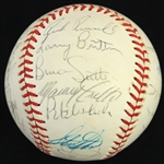 1976 Chicago Cubs Team Singed ONL Feeney Baseball w/ 27 Signatures Including Bruce Sutter, Rick Monday, Bill Madlock & More (JSA) 