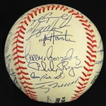 1998 Chicago Cubs Team Signed ONL Coleman Baseball w/ 29 Signatures Including Billy Williams, Sammy Sosa, Kerry Wood & More (JSA) 