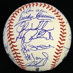 2002 Chicago Cubs Team Signed OML Selig Baseball w/ 30 Signatures Including Sammy Sosa, Fred McGriff, Mark Prior & More (JSA)