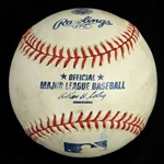 2003 (June 8) Chicago Cubs New York Yankees OML Selig Game Used Baseball (MEARS LOA/MLB Hologram) Sosa 2,000th Career Hit Game