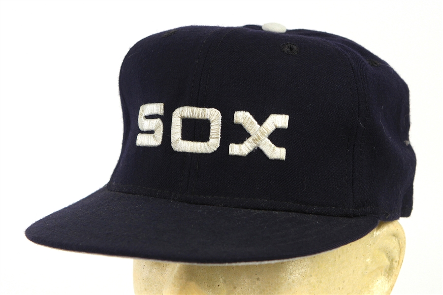 1978-81 Wayne Nordhagen Chicago White Sox Game Worn Cap (MEARS LOA)