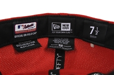 2015 Kyle Schwarber Chicago Cubs Signed & Inscribed Team USA Futures Game Cap (MEARS LOA/JSA)